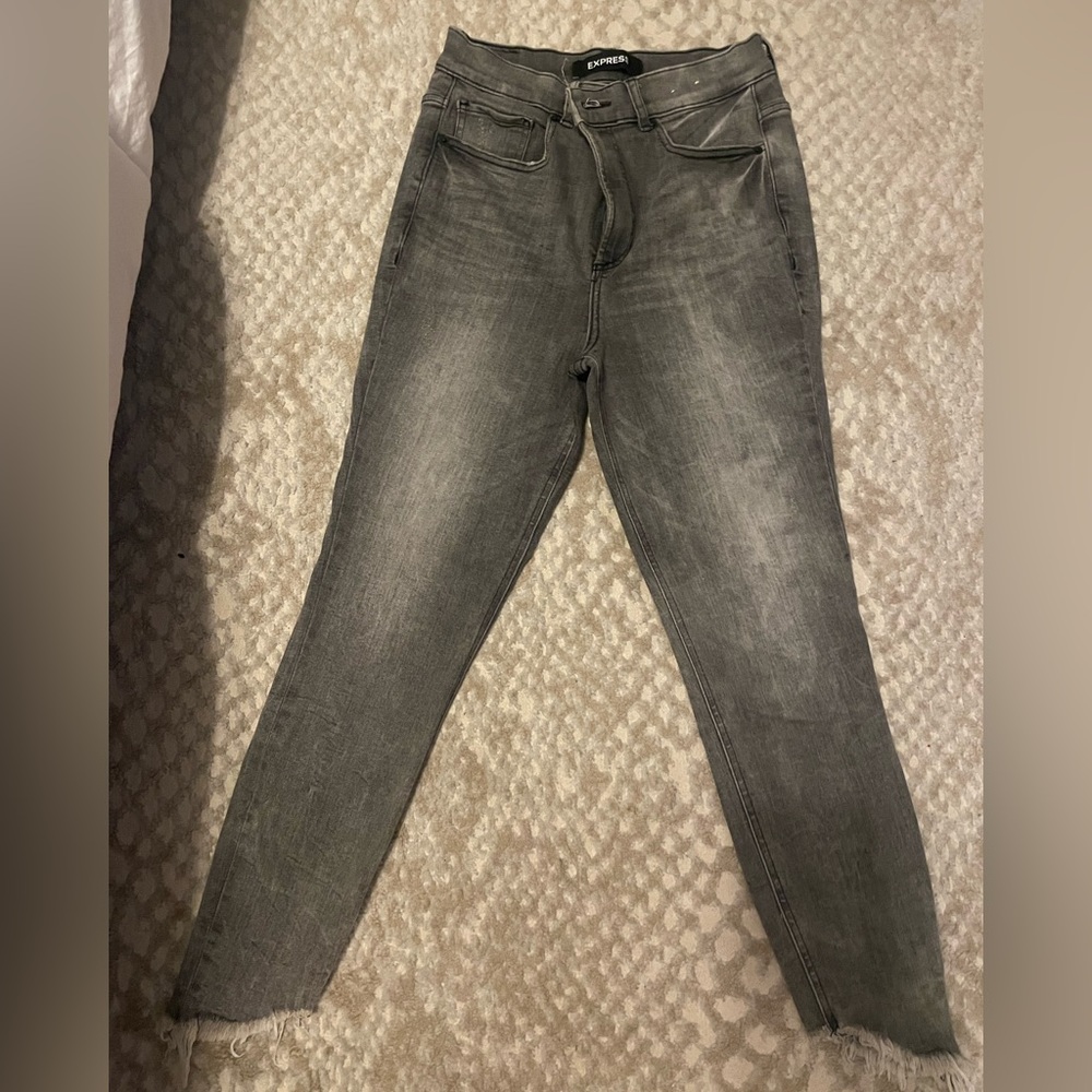Light Gray Wash Express Jeans